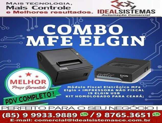 MFE e impressora e equipamentos para seu negócio PDV