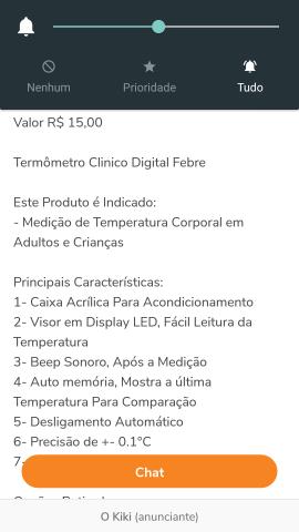 Termômetro Clínico Digital G-TECH - Foto 3