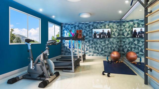 Sua Casa Seu Clube apartamentos a 5 minutos do Santa Candida 2 quartos - Foto 5