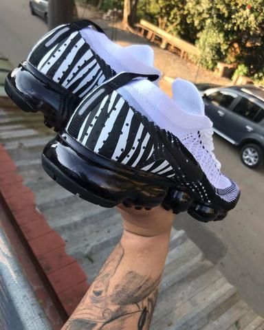 Tênis Nike vapormax 2.0 zebra - Foto 2