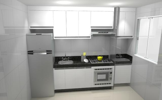Cozinha armário Planejado 100% MDF. S/ a pedra - Foto 2