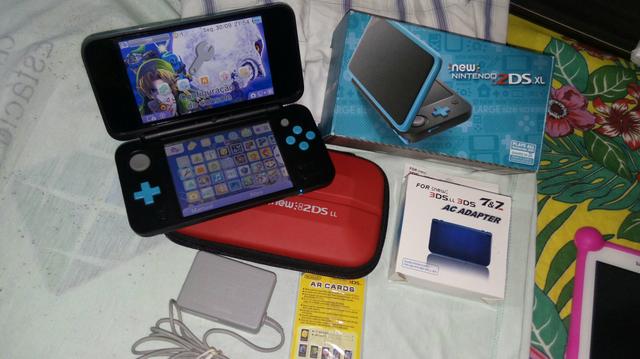 New nintendo 2ds xl 32gb destravado perfeito - Foto 2