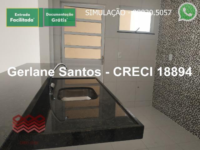 Escritura Grátis Casa 02 Quartos, 2 banheiros, 2 garagens - Foto 10