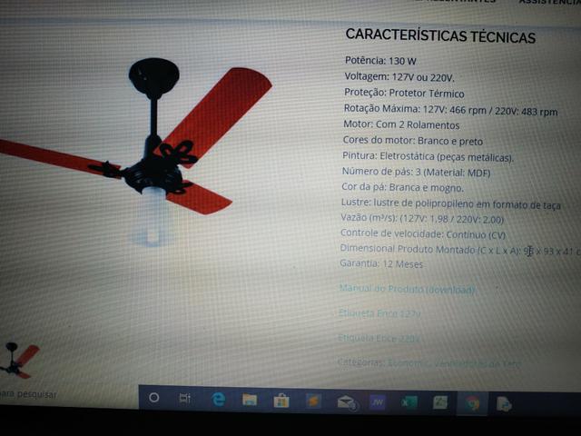 Ventilador - Foto 2
