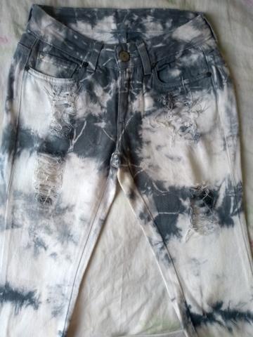 Calça flare jeans ROSA CHÁ 34 - Foto 2