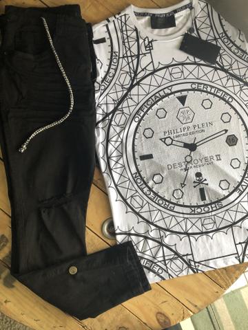 Calças bermudas camisetas shorts - Foto 5