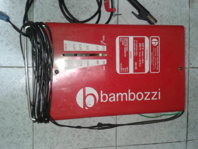Maquina de solda, 250A, Bivolt, Bambozzi estado de nova!!!!!!