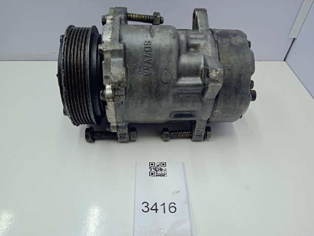 3416 Compressor Sanden 12V Xantia Berlingo e ZX Modelo 1106 - Foto 3