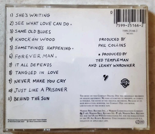 Eric Clapton-Importado-Rehind the Sun. - Foto 3