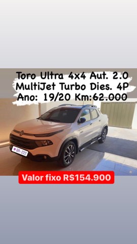 TORO ULTRA 4X4 AUT. 2.0 MULTIJET TURBO DIES. 4P