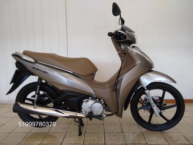 BIZ 125 EX 2019 CINZA / CARAMELO 1º DONO COM 2.000 KM   A MAIS INTEIRA DO PLANETA TERRA  