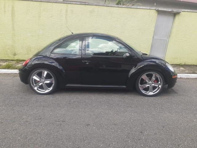 VW New Beetle 2.0 8v 2008 Preto Top de Linha Impecavel !!! Rodas 20 Som com multimidia !!! - Foto 2