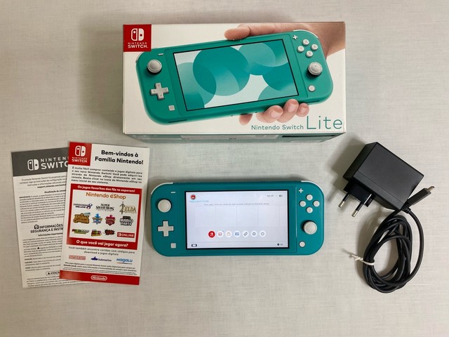 VIDEO GAME NINTENDO SWITCH LITE TURQUEZ# - VIDEO GAME NINTENDO SWITCH LITE  TURQUEZA # - NINTENDO