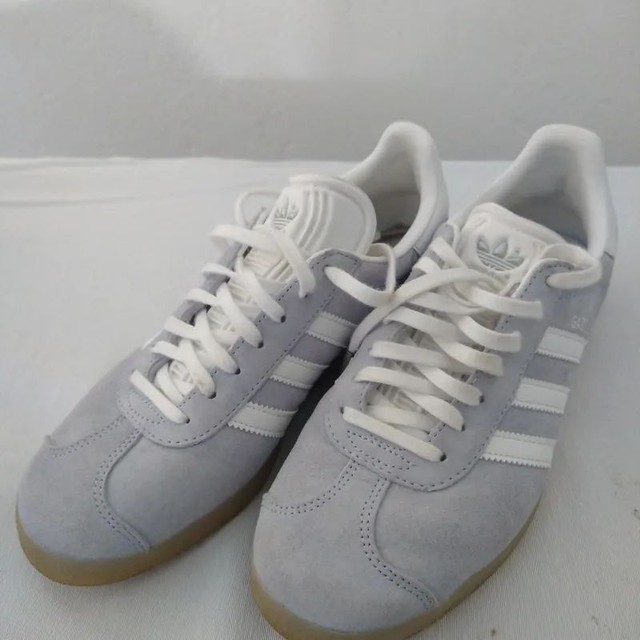 tenis adidas gazelle azul feminino