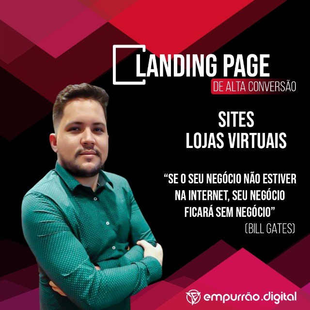 Landing page - Site Institucional - E-Commerce