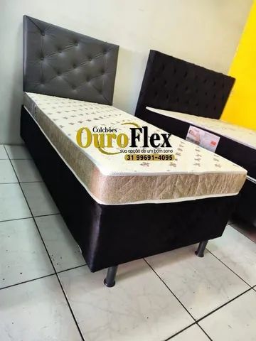 COLCHÃO DE SOLTEIRO ESPUMA D33!!!! - Foto 4