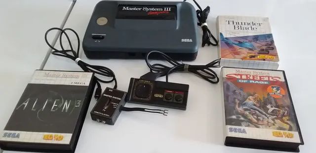 MASTER SYSTEM SUPER COMPACT COM CAIXA SEMINOVO - SEGA