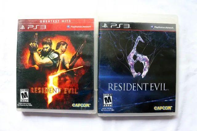 Jogo Ps4 Resident Evil 5 Midia Fisica