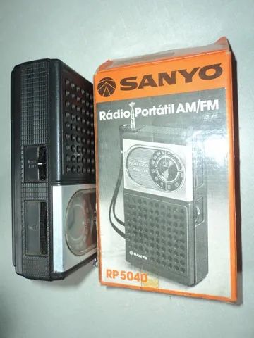 Sanyo RP 5040-Radio Portatil Am/Fm - (Item para Colecionador ou Decoração) - Foto 4