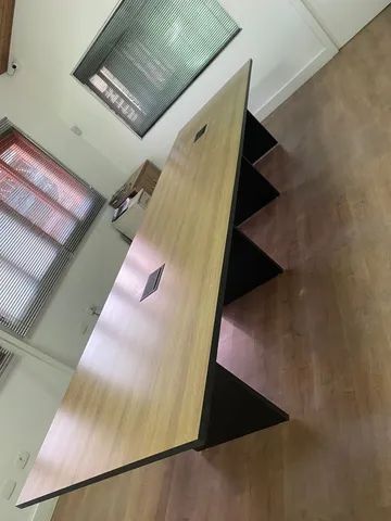 MOVEIS DE ESCRITÓRIO MESA DE REUNIÃO 4,00x1,20 NOVA****leia a descrição**** - Foto 2