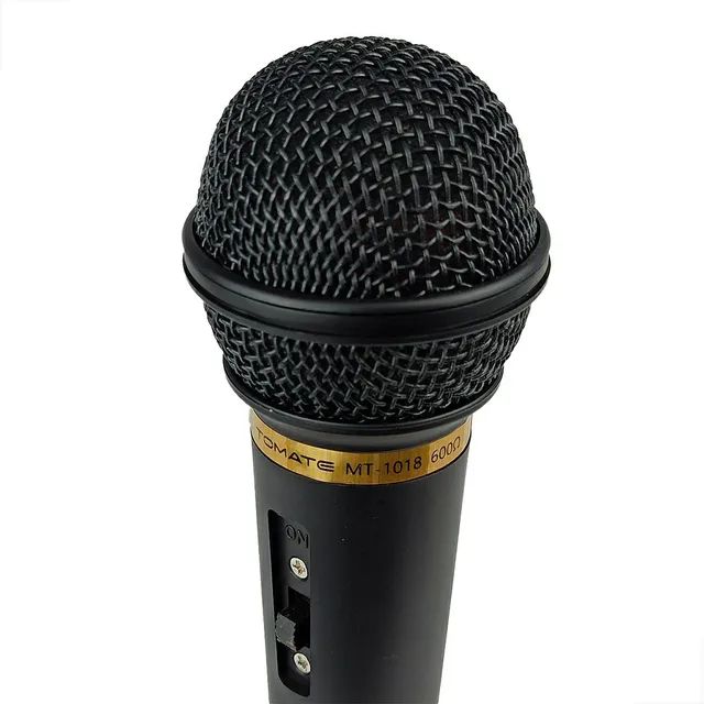 Microfone Dinâmico com Fio para igreja Palestras Karaoke - Foto 5