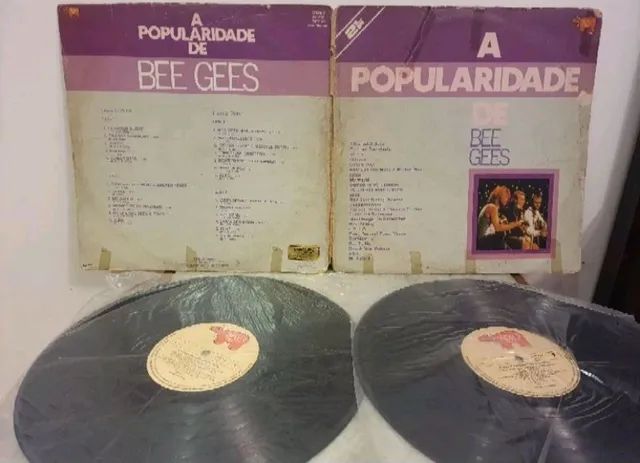Lp A Popularidade De Bee Gees Disco De Vinil 1975 Duplo