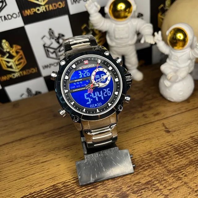 Relógio  Naviforce 9163 Prata - Foto 2