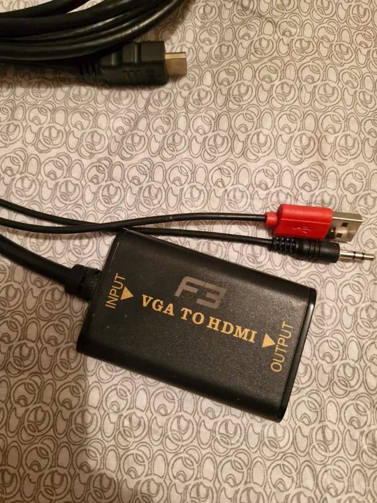 Conversor de Vga para Hdmi ,,em perfeito estado. - Foto 4