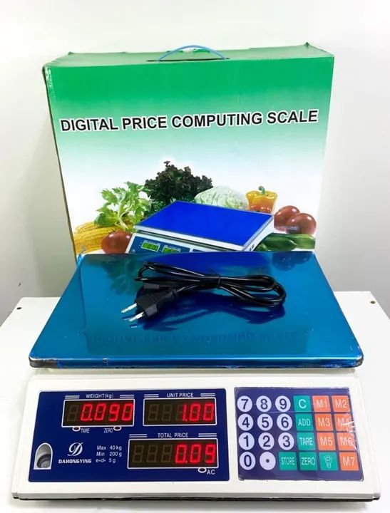 Balança de 40kg garantia de 1 ano