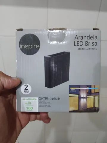 Duas (2) Arandelas de Parede com Efeito Luminoso  - Foto 4