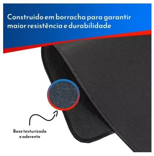 Mouse Pad Gamer Exbom Extra Grande 90x40cm Dragão - Foto 3