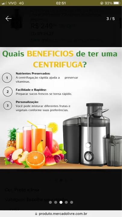 Espremedor de laranja  - Foto 2