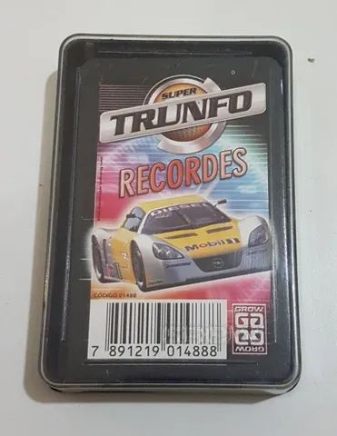 Super Trunfo Recordes Grow