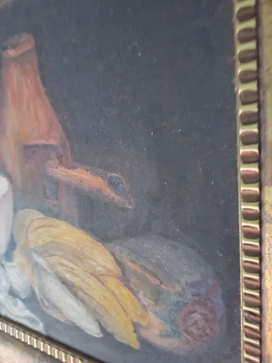 Quadro pintura óleo assinado Marques  - Foto 3