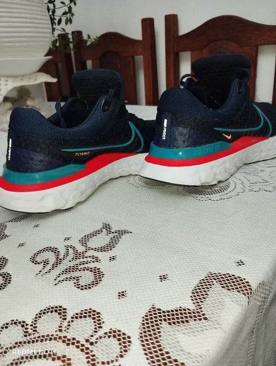 Tênis Nike React Infinity 3 Flyknit semi-novo - Foto 4