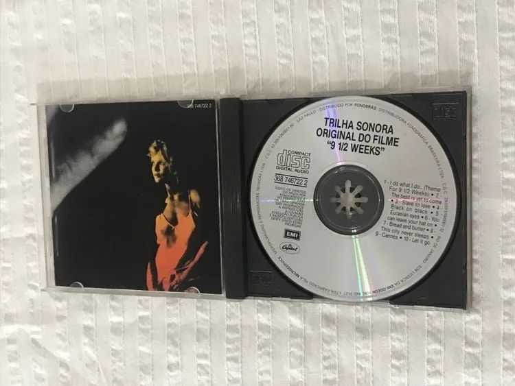 cd trilha filme 9 1/2 semanas de amor - Foto 3