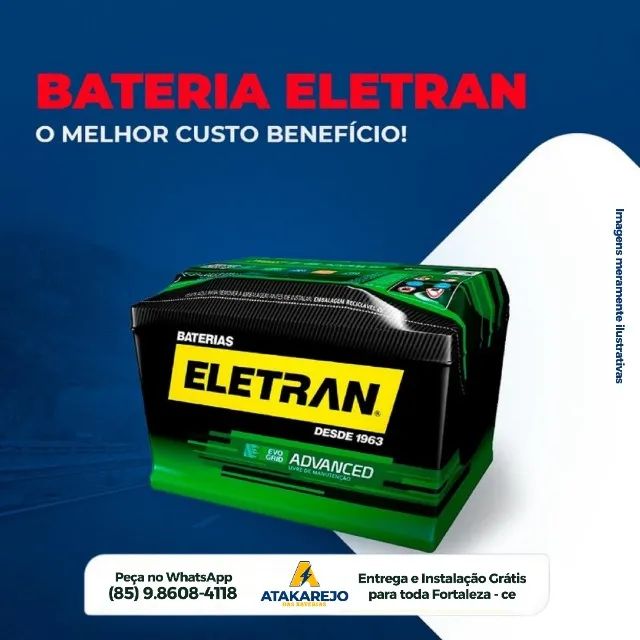 Bateria Automotiva de Alto Desempenho