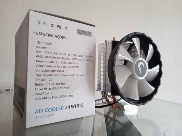 Air Cooler 120mm. AMD e Intel. Produto novo.