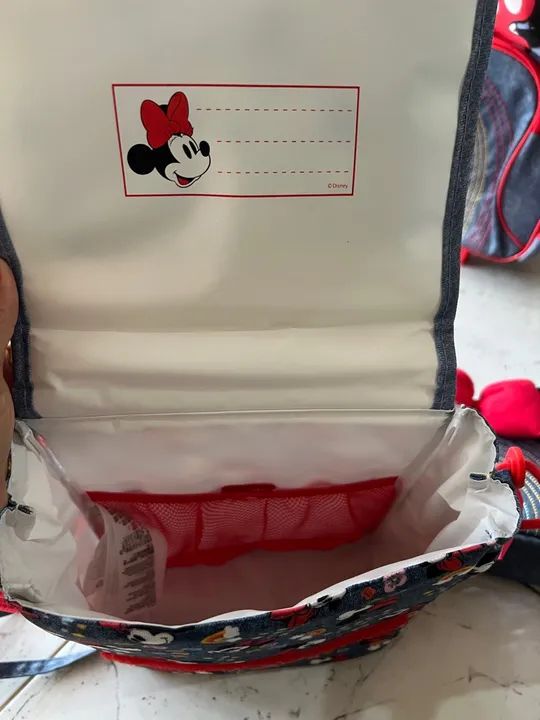 Kit de Mochila Escolar Minnie - Foto 4