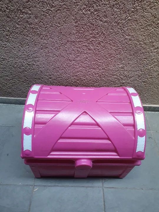 Baú Brinquedos Princesas Xalingo - Foto 4