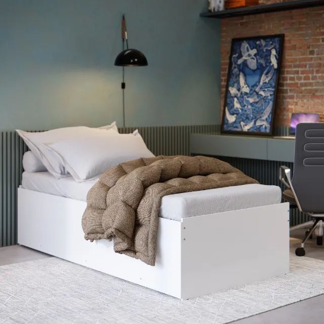 quarto cama casal bibox solteiro  - Foto 2