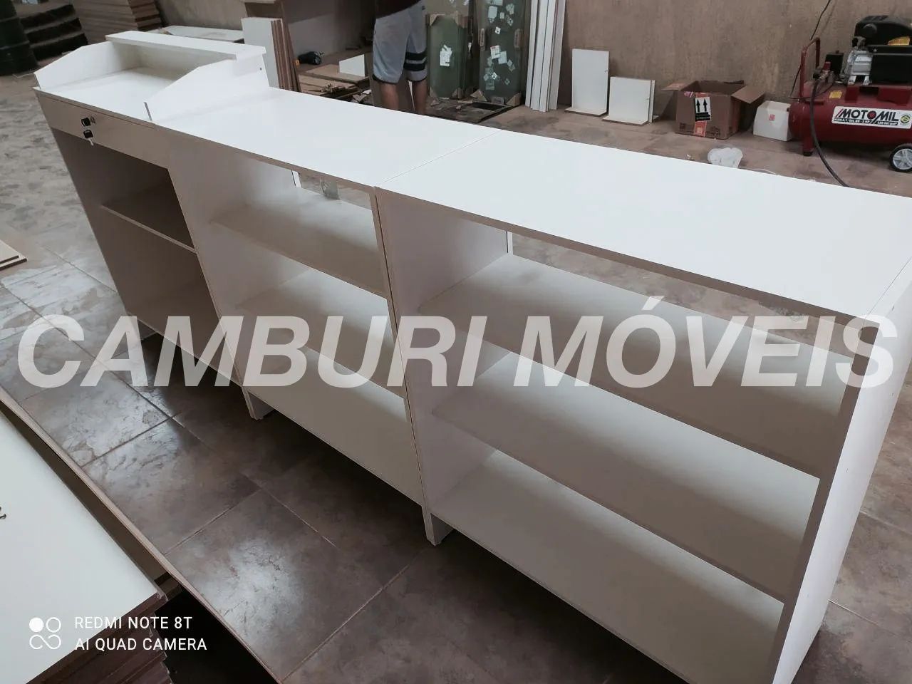 BALCÃO CAIXA FECHADO VITRINE EXPOSITORA - NOVO - ENTREGA RÁPIDA  - Foto 2