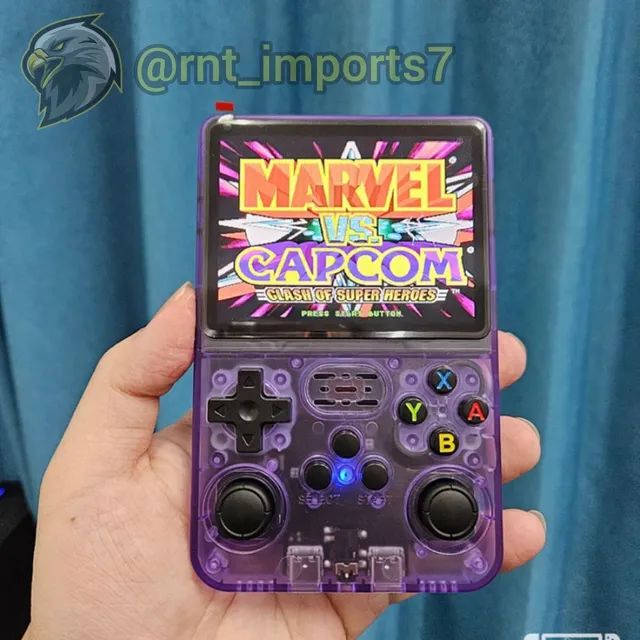 Console de jogo portátil r36s 