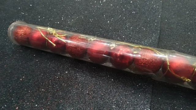 Bola Tubo (15pçs)  Td3874 Lisa/glitter/fosca