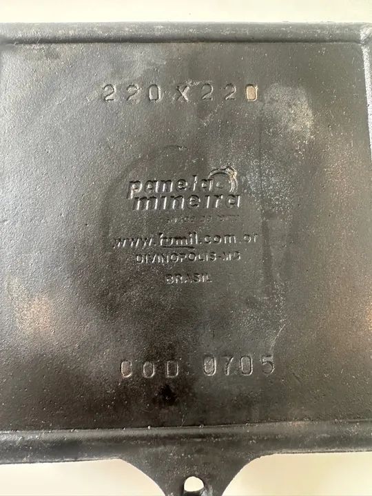 Chapa para Churrasco 220x220 -  Família Mineira - Foto 3