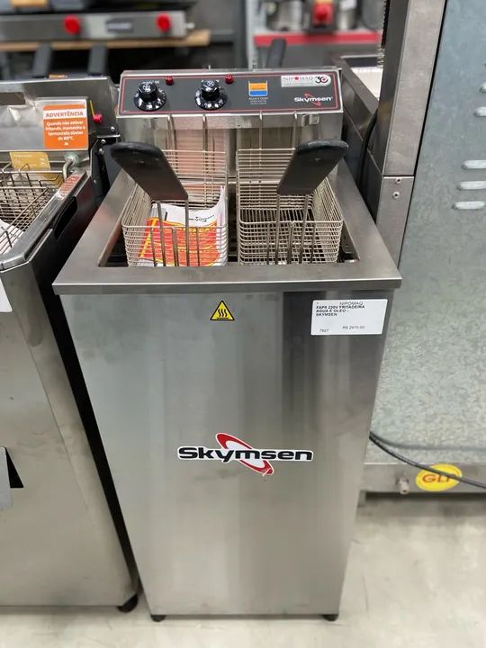 FRITADEIRA ÁGUA E ÓLEO FAP8 - SKYMSEN - Foto 2