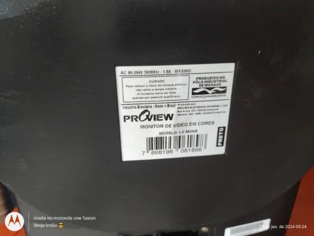 Monitor de video Proview lx562ns - Foto 3