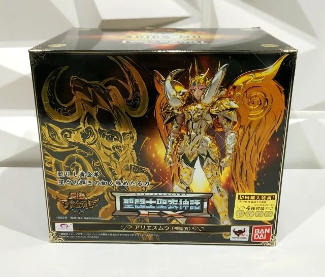 Bandai Cdz Cloth Myth Ex Mu De Áries Soul Of Gold Sog