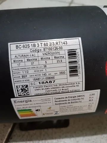 Bomba d'água  Schneider  - Foto 2