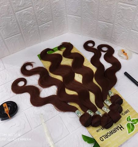 Cabelo Organico Ondul 55cm 16" 18 20 20 18 16 260g  Tela - Cor (#33)